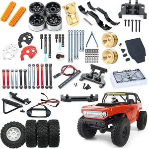 <span class=keywords><strong>แผ่น</strong></span>เชื่อมต่อโลหะ ยางกันกระแทก ฝาครอบ CVD ที่ยึดไฟ สำหรับ Axial SCX24 1/24 90081 อะไหล่รถ RC - Product Image 1