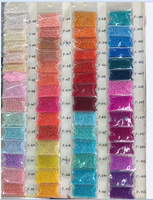 Vente directe usine – Perles rocailles/bizottes/perles de verre à double coupe rondes de 2 mm, 3 mm, 4 mm de bonne qualité, idéales pour la fabrication de bijoux