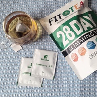 Thé minceur brûleur de graisse en sachet, Fat Burn Slim Plus, Thé Fit 28 jours, Marque privée, Thé détoxifiant pour ventre plat, Thé amincissant pour la perte de poids et la combustion des graisses abdominales
