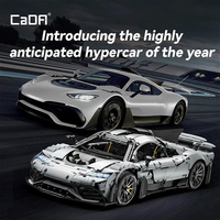 Cada C61503W MOC City 1:8, Gran Coche Deportivo de Alta Tecnología, Supercoche de Carreras, Kit de Modelo de Ladrillos para Adultos, Regalos, 3295 Piezas, Juego de Bloques de Construcción
