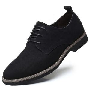 Zapatos Casuales de Gamuza para Hombre, Talla Grande, Estilo Británico, con Cordones, Zapatos de Vestir Retro, Zapatos para Caminar, Zapatos de Hombre - Product Image 2
