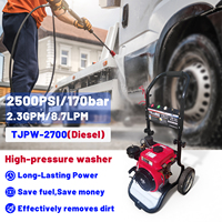 Nueva Hidrolavadora de Alta Presión Diésel de Grado Comercial, 4 HP, 35 kg, Portátil, 590 mm, Equipo Forestal, Herramienta de Limpieza y Tala