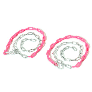 Cadena de hierro recubierta de PVC, cadena para columpio de 45cm a 230cm, para equipos de juegos infantiles, accesorios de fitness, uso unisex para niños, interior y exterior - Product Image 2