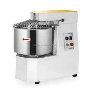 Kommerzielle Schwerlast-Pizza-Teigtaschen-Kneidemaschine 20 kg Spiralmischer 50 Liter Teigtaschen Edelstahl