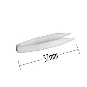 Mini formato pinzette di plastica, strumenti di trucco 57 millimetri di plastica cosmetici batuffolo di cotone nipper - Product Image 5