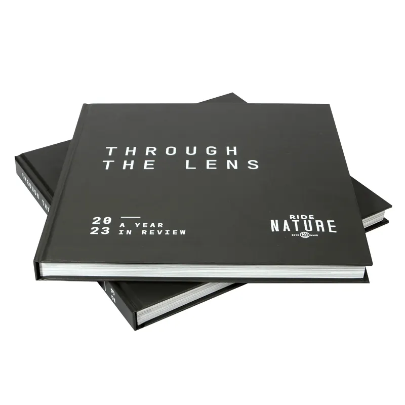 Luxus kundenspezifisches Kunstbuch Hardcover Fotobuch Druck