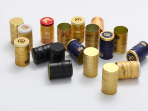 Capsules en aluminium personnalisées en gros, film rétractable pour capsule de bouteille de vin, joint avec déchirure - Product Image 6