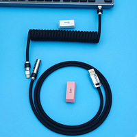 Kabel Keyboard gulung multifungsi, lapisan ganda 6.0MM