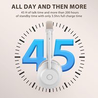 Casque sans fil promotionnel avec ENC Noise Cancelling Team Skype Zoom Fast Charge Headphone USB Dongle