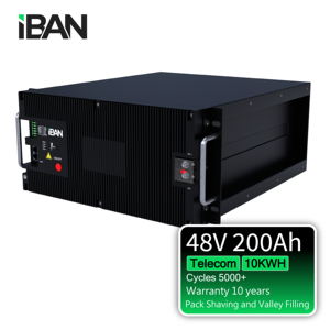 Hot Sales Customized <b>48V</b> 200Ah LiFePO4 Lithium Ion <b>Battery</b> with 6000 Cycles for Telecom Communication - Product Image 5