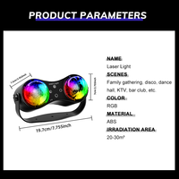 Projecteur Laser RVB Durable et Coloré 5V 12W en ABS avec Télécommande pour Clubs, Bars, Fêtes à Domicile, Discothèques, KTV et Scènes - Vente en Gros Fabricant