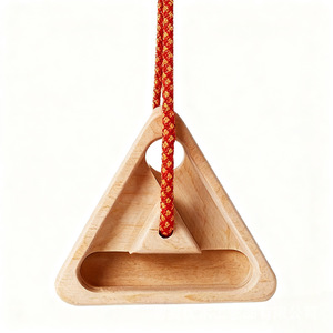 Planche d'entraînement en bois pour l'escalade et le <span class=keywords><strong>fitness</strong></span>, pour intérieur et extérieur, pour la force des doigts, pour parcs de trampolines, jardins et parcs d'aventure - Product Image 5