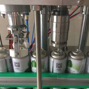 Máquina de Llenado de Latas de Aerosol Semiautomática Manual para Llenado de Propano, Butano, Perfume, Desodorante o Ambientador - Product Image 5