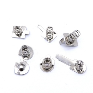 Hongde thép không gỉ tấm mùa xuân tích cực và tiêu cực liên hệ với pin chủ mùa xuân Clip pin thiết bị đầu cuối mùa xuân chủ - Product Image 1