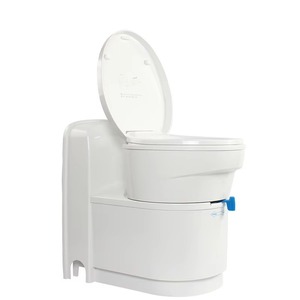Inodoro Portátil para Camping y <span class=keywords><strong>Caravana</strong></span> CAPEXRV con Tanque de Aguas Residuales de 17.2L para Autocaravana, WC Móvil - Product Image 3