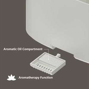 Runal OEM Trắng thông minh Nước hoa điện mùi hương tinh dầu hương thơm khuếch tán hương liệu siêu âm độ ẩm không khí với Alexa Wifi - Product Image 6
