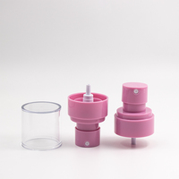 24410 Pompe de pulvérisateur de brouillard cosmétique colorée de 24mm avec bouchon anti-poussière, bouteille de parfum OEM, vente en gros d'usine, échantillon gratuit