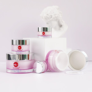 Rỗng 5G 15G Rõ Ràng Nhựa Với Bạc Vít Nắp Đôi Tường Vòng Mỹ Phẩm Acrylic Kem Rỗng <span class=keywords><strong>Jar</strong></span> - Product Image 3