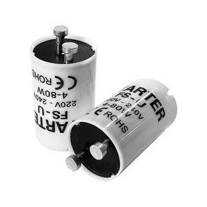 Arrancador de Lámparas Fluorescentes 220V 4-80W FS-U con Certificación ROHS para Tubos Fluorescentes - Product Image 1