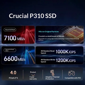 P310 2280 SSD 1TB 2TB ไดรฟ์โซลิดสเตทความเร็วสูงสำหรับเดสก์ท็อปและแล็ปท็อป การจัดเก็บข้อมูลที่รวดเร็ว - Product Image 4