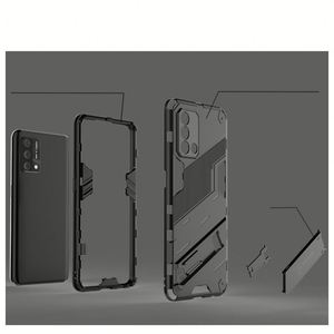 Étui de protection antichoc KAOU avec béquille - Compatible avec la recharge sans fil, coque arrière pour iPhone 13/12 Pro Max et OPPO A74 4G, vente en gros - Product Image 2