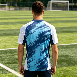 Nuova Maglia da Calcio Traspirante in Rete, Asciugatura Rapida, <span class=keywords><strong>Top</strong></span> Sportivo Personalizzabile <span class=keywords><strong>per</strong></span> Squadre, Uniforme <span class=keywords><strong>per</strong></span> <span class=keywords><strong>Allenamento</strong></span> e Partite - Product Image 2