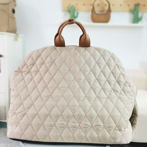 Nylon Portable Solid Pattern Outdoor Pet Carrier Bag <b>for</b> <b>Dogs</b> Cats Large Quilted Design All-Season Use - Product Image 2