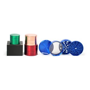 Factory Direct Wholesale 40mm 50mm 55mm 63mm Tobacco <strong>Grinder</strong> Hot Selling <strong>Custom</strong> Logo Smoke Shop Supplies Herb <strong>Grinders</strong> - Product Image 3
