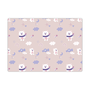 Regalo per neonato <span class=keywords><strong>Pink</strong></span> Girl Play Yard Oxford tessuto materiale pieghevole recinzione di sicurezza per bambini box per bambini con tappetino - Product Image 5