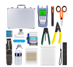 <span class=keywords><strong>Kit</strong></span> de herramientas de fibra óptica FTTH en Línea 10MW VFL fibra óptica conexión en frío conexión rápida <span class=keywords><strong>Kit</strong></span> de terminación Ftth conjunto de herramientas de red - Product Image 1