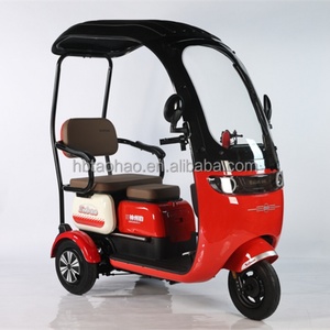 Triciclo Eléctrico de Tres Ruedas al por Mayor de Fábrica, Carrocería Abierta, Motor sin Escobillas, Luces LED, Uso para Pasajeros de Alta Velocidad - Product Image 2