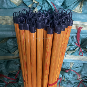 High-Quality Eucalyptus Wooden Broom <b>Stick</b> with PVC Coating or End Cap - Durable and <b>Smooth</b> Finish - Product Image 1