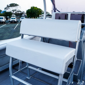 LP20 Raider LP20 Switch Back <span class=keywords><strong>Leaning</strong></span> <span class=keywords><strong>Post</strong></span> anodisé noir Flip back Siège de <span class=keywords><strong>bateau</strong></span> de pêche Console centrale Bateaux - Product Image 6