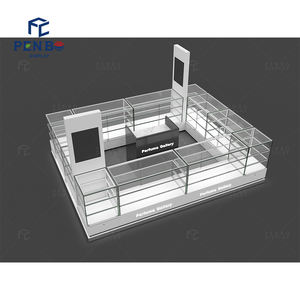 향수 가게 인테리어 디자인 백화점 디스플레이 가구 화장품 가게 메이크업 디스플레이 카운터 10x14 향수 키오스크 - Product Image 5