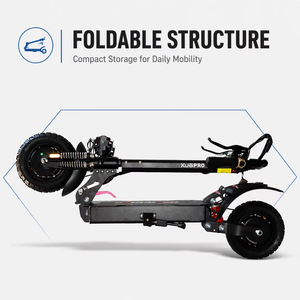 Meilleure <span class=keywords><strong>trottinette</strong></span> électrique <span class=keywords><strong>tout</strong></span>-<span class=keywords><strong>terrain</strong></span> à deux grandes roues, double moteur, pliable, rapide, pour adultes, X6 48V 21Ah - Product Image 5