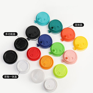 Coperchi in PP PS Trasparenti, Bianchi e Neri da 80mm e 90mm di Diametro per Bicchieri Monouso per Caffè e Bevande - Product Image 5