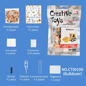 Produits les plus vendus en Amérique Casse-tête de véhicules d'ingénierie 3D Hama Beads Toys 5mm Fuse Beads Kit for Kids - Product Image 2