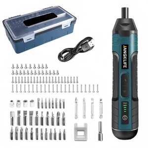 Bộ tuốc nơ vít điện không dây 3.6V 105 mảnh đa chức năng với điều chỉnh mô-men xoắn chạy bằng pin lithium - Product Image 1