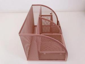 Sam Fournitures Scolaires De Bureau Ensemble De Bureau En Or <span class=keywords><strong>Rose</strong></span> En Métal Fixé Au Mur de Fil Suspendu Organisateur De Bureau - Product Image 3