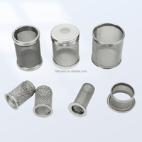 Filtre à eau double couche personnalisé en treillis métallique tissé 304 316 pour tamisage de tuyaux