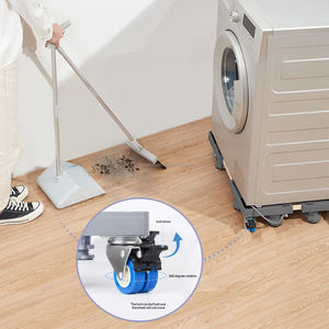 Chariot de base en plastique pour machine à laver, réfrigérateur, avec roulettes, support pour réfrigérateur, vente chaude - Product Image 6