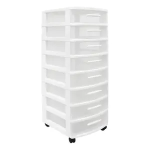 Cajonera Organizador Multiusos 8 niveles Mq Color Blanco Gavetero 8 niveles - Product Image 1