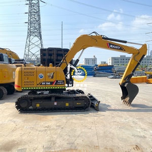 Excavadora SANY usada de la marca china SHIWEN, modelo 75, preferida en Asia. Mini excavadora SANY SY75 SY60 SY55 SY35 SY26 en venta. - Product Image 3