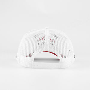 หมวกแก๊ปทรงทรัคแคป 5 ชิ้น ผ้าเทอร์รี่โพลีเอสเตอร์คุณภาพสูง สำหรับกิจกรรมกลางแจ้ง แฟชั่นทูโทน ขายส่ง ปักโลโก้ตามสั่ง ตาข่ายด้านหลัง ปรับขนาดได้ - Product Image 4