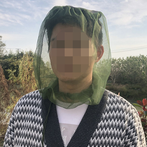 <span class=keywords><strong>Zanzariera</strong></span> 100% in poliestere verde per la testa o la rete per la testa - Product Image 5