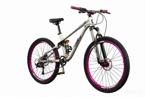 Bicicleta de Montaña Downhill de Fábrica de 26/27.5 Pulgadas, Cuadro de Aluminio, Suspensión Trasera, 21 Velocidades, Amortiguación de Aceite Ordinaria, MTB-26 de Aluminio - Product Image 2