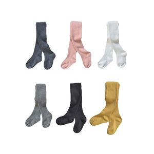 Collant di cotone tinta unita all'ingrosso, collant di cotone a basso costo colore solido <span class=keywords><strong>bambino</strong></span> collant di cotone - Product Image 4