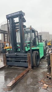 Montacargas Mitsubishi FD150 Usado de 15, 12 y 7 Toneladas con Motor Diésel en Buenas Condiciones para Minería y Movimiento de Tierras - Product Image 3