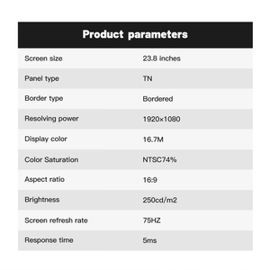1080p 1k Low Price 15/17/18.5/19/21.5/<strong>22</strong>/23/23.6/24/27 <strong>Inch</strong> LCD Computer PC <strong>Monitor</strong> TN for Desktop Home Office Business Use - Product Image 6
