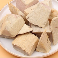 Cubes de thon lyophilisés sous marque privée pour chiens et chats – Friandise hyperprotéinée à base de poisson, sans céréales, à ingrédients limités
